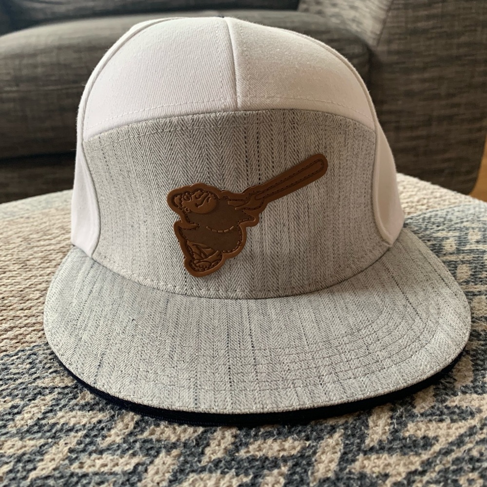 San Diego Padres leather strap hat